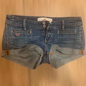 Hollister Social Stretch Denim Shorts